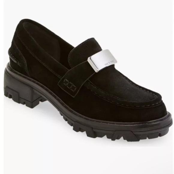RAG & BONE Shiloh 2.0 Lug Loafer (Women) SIZE 37 US 7 - Picture 1 of 15